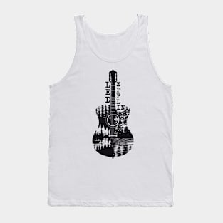 led zepplin man on guitar Tank Top